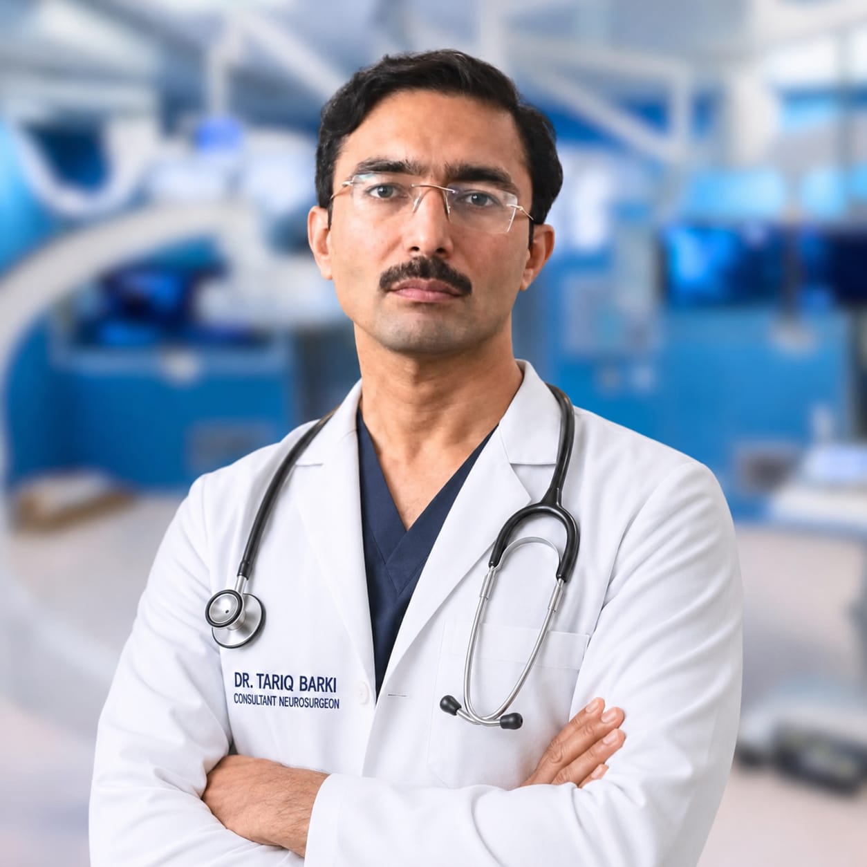 Portrait of Dr. Muhammad Tariq Barki